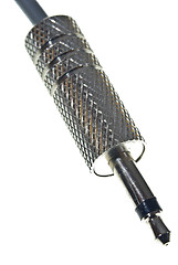 Image showing Silver Mono Jack plug