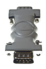 Image showing D type male adaptor