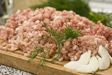 Image showing Minced meat