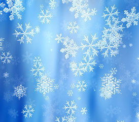 Image showing snowflakes