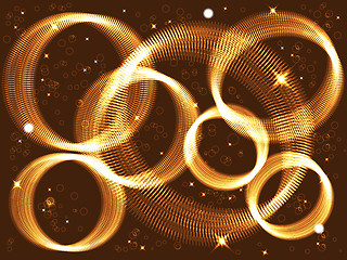 Image showing Abstract rings