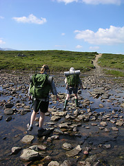 Image showing Mountain hike 6