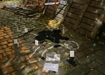 Image showing Crime scene