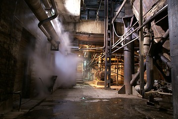 Image showing Old abandoned factory