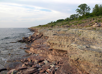 Image showing Ocean and rocks