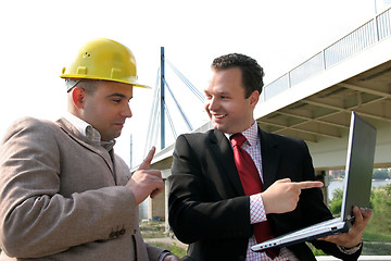 Image showing two businessman