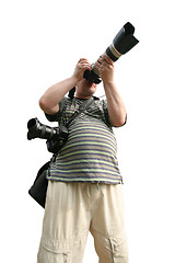 Image showing photographer