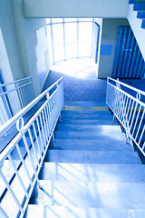 Image showing interior with stairway