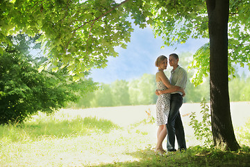 Image showing young woman and man