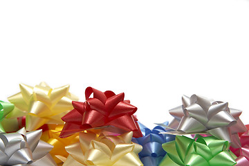 Image showing Colorful bows