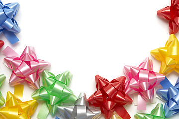 Image showing Colorful bows