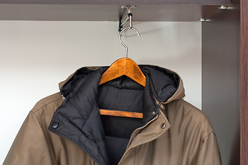 Image showing Jacket on the rack