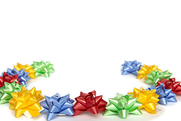 Image showing Colorful bows