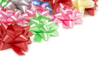 Image showing Colorful bows