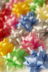 Image showing Colorful bows