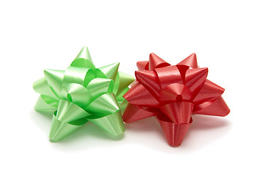 Image showing Colorful bows