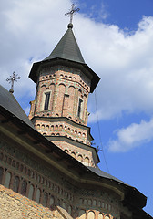 Image showing Tower of Neamt Monastery,Moldavia,Romania