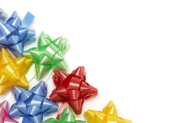 Image showing Colorful bows