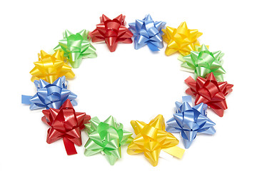 Image showing Colorful bows