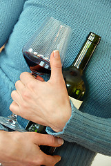 Image showing Wine fan