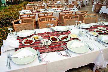 Image showing Table for dinner