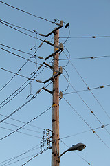 Image showing Telegraph pole