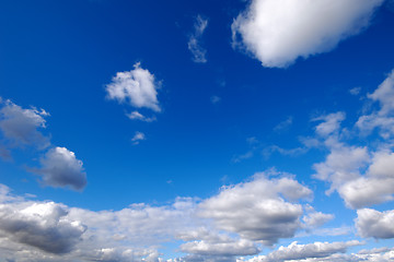 Image showing Clouds and blue sky