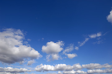 Image showing Clouds and blue sky