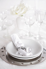 Image showing Fine place setting