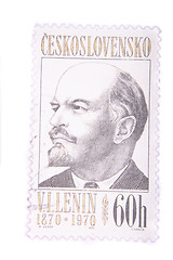 Image showing Lenin postage stamp