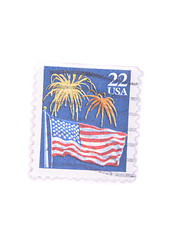 Image showing USA postage stamp
