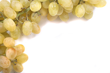 Image showing white grapes 