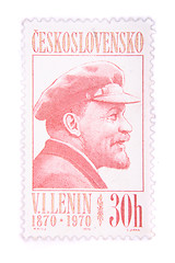 Image showing Lenin postage stamp