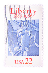 Image showing USA postage stamp