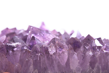 Image showing violet amethyst background