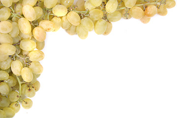 Image showing white grapes 