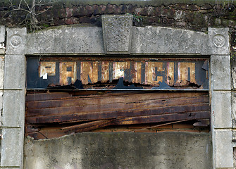 Image showing Abandoned store