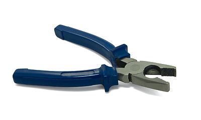 Image showing Blue pliers