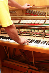 Image showing Piano tuner