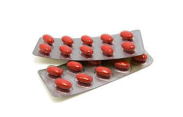 Image showing Packs of medical pills
