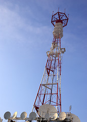 Image showing telecommunication tower