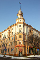 Image showing stalin`s empire style building