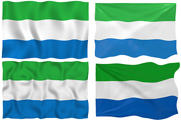 Image showing Flag of Sierra Leone