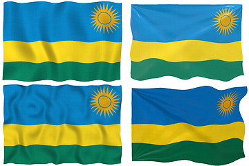 Image showing Flag of Rwanda