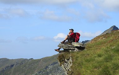 Image showing Hiker