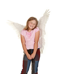 Image showing innocent fairy angel girl 
