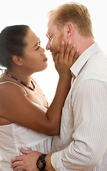 Image showing Mixed Race Embrace