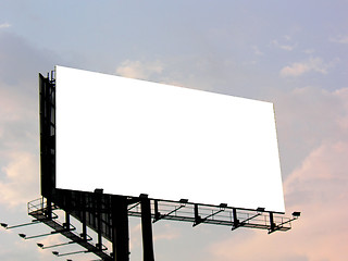 Image showing Empty billboard