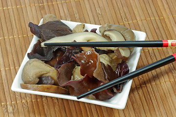 Image showing Asian mushrooms