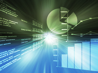 Image showing Spreadsheet charts